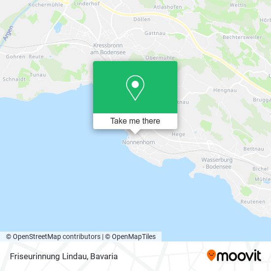 Карта Friseurinnung Lindau