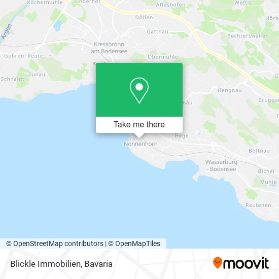 Карта Blickle Immobilien