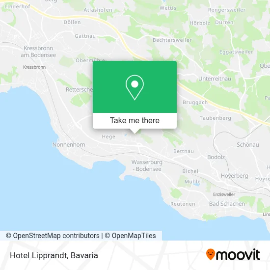 Hotel Lipprandt map