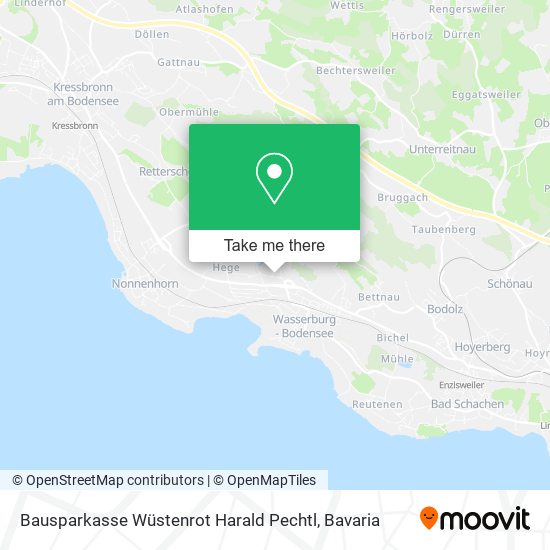 Bausparkasse Wüstenrot Harald Pechtl map