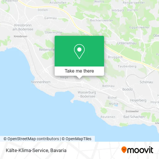 Карта Kälte-Klima-Service