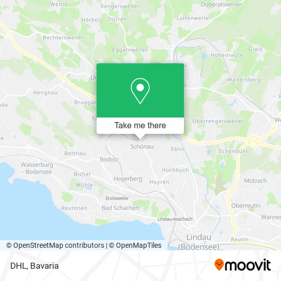 Карта DHL