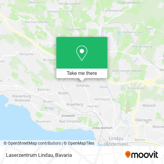 Карта Laserzentrum Lindau