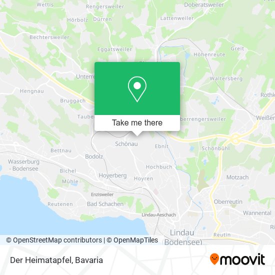 Карта Der Heimatapfel