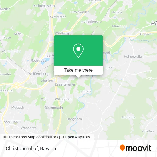 Карта Christbaumhof