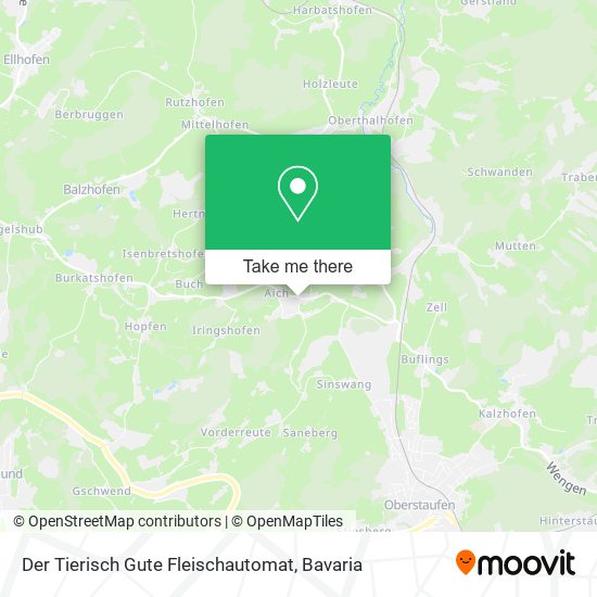 Der Tierisch Gute Fleischautomat map