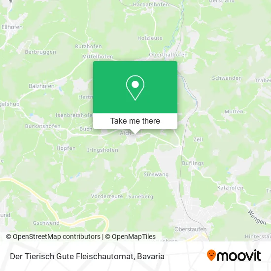 Карта Der Tierisch Gute Fleischautomat
