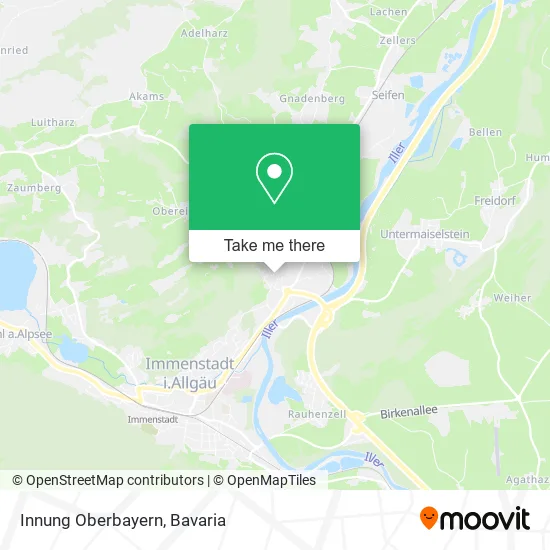 Карта Innung Oberbayern