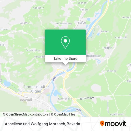 Anneliese und Wolfgang Morasch map