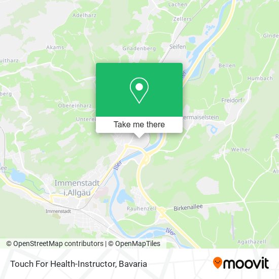 Touch For Health-Instructor map