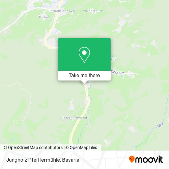 Jungholz Pfeiffermühle map