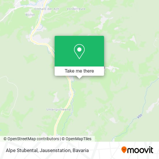 Alpe Stubental, Jausenstation map
