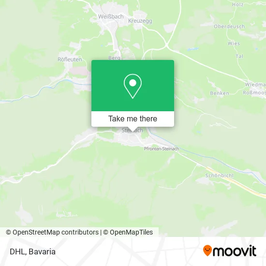 Карта DHL
