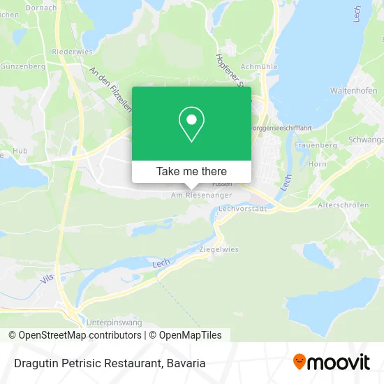 Карта Dragutin Petrisic Restaurant