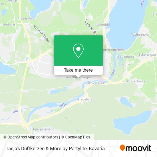 Tanja's Duftkerzen & More by Partylite map