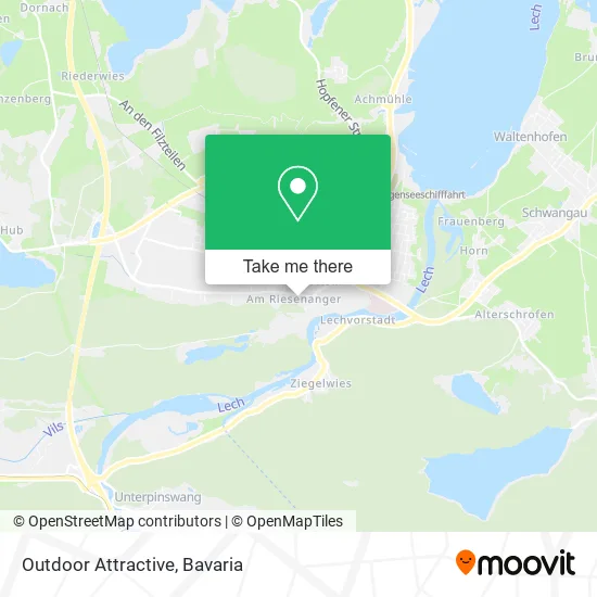 Карта Outdoor Attractive