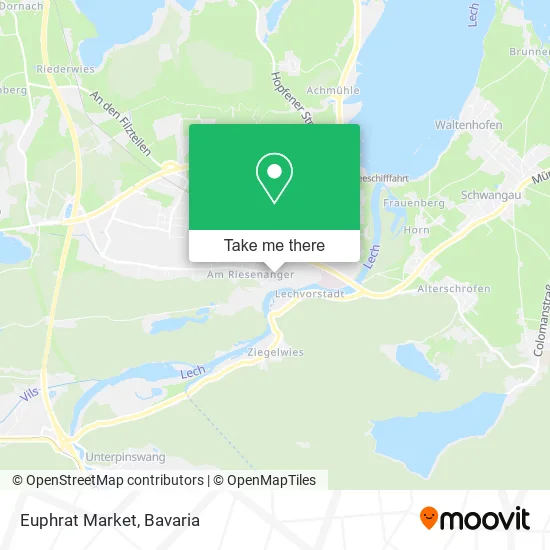 Карта Euphrat Market