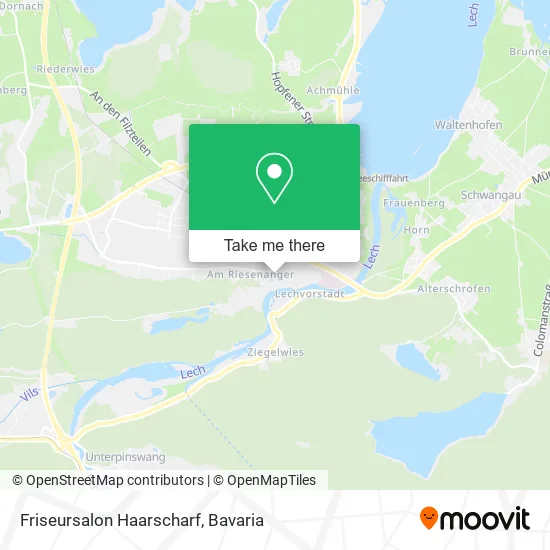 Карта Friseursalon Haarscharf