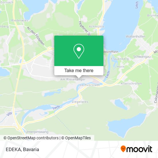 EDEKA map