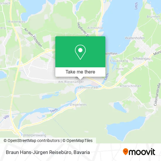 Braun Hans-Jürgen Reisebüro map