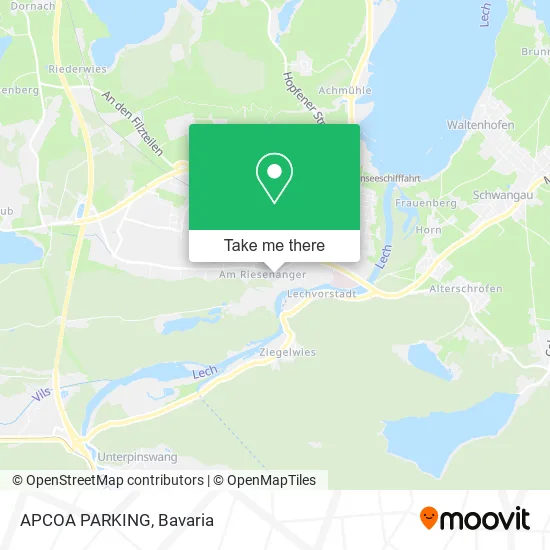Карта APCOA PARKING