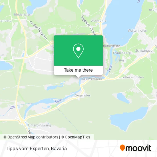 Карта Tipps vom Experten