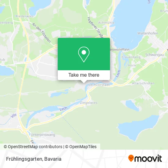 Карта Frühlingsgarten