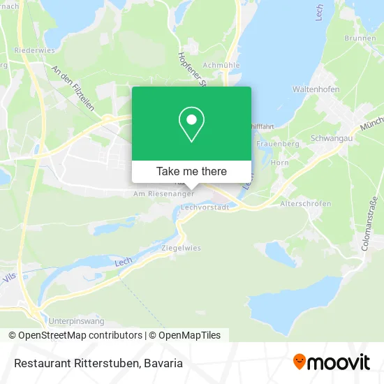 Карта Restaurant Ritterstuben