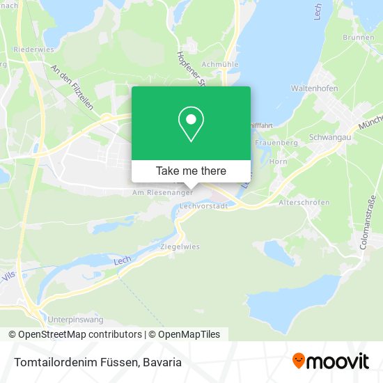 Tomtailordenim Füssen map