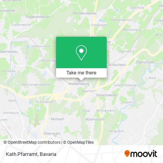 Карта Kath.Pfarramt