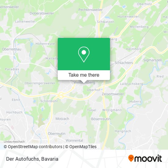 Карта Der Autofuchs