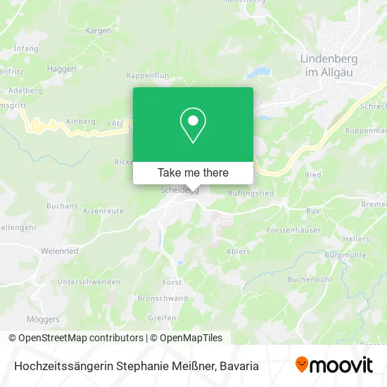Hochzeitssängerin Stephanie Meißner map