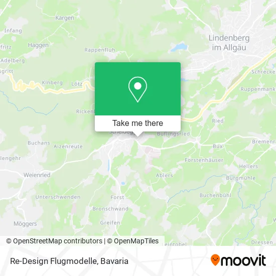 Карта Re-Design Flugmodelle