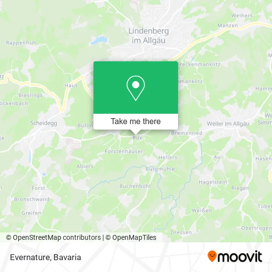 Карта Evernature