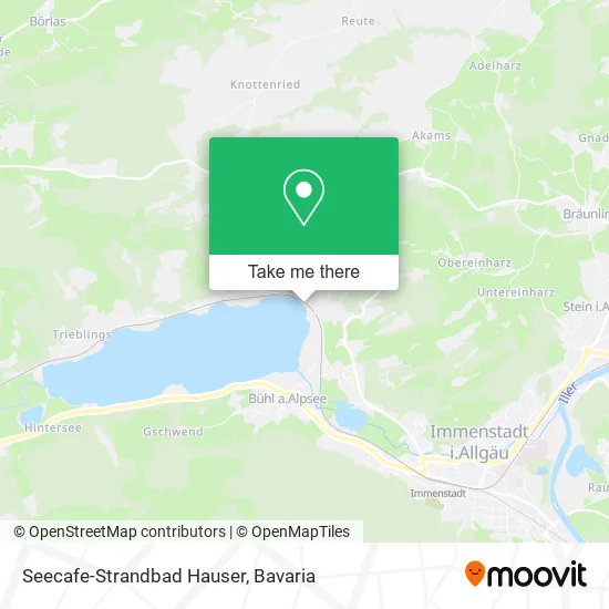 Карта Seecafe-Strandbad Hauser
