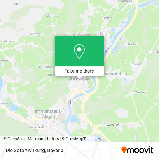 Die Sofortwirkung map