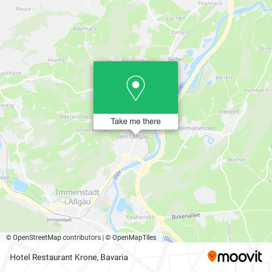 Карта Hotel Restaurant Krone