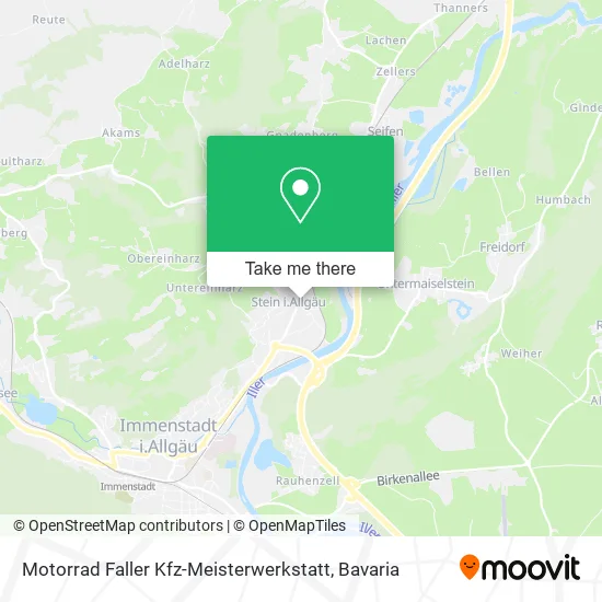 Карта Motorrad Faller Kfz-Meisterwerkstatt