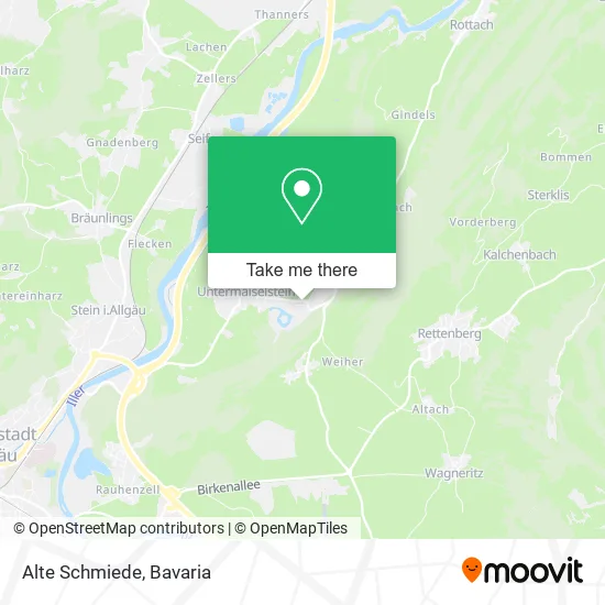 Карта Alte Schmiede