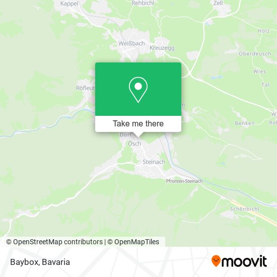 Карта Baybox