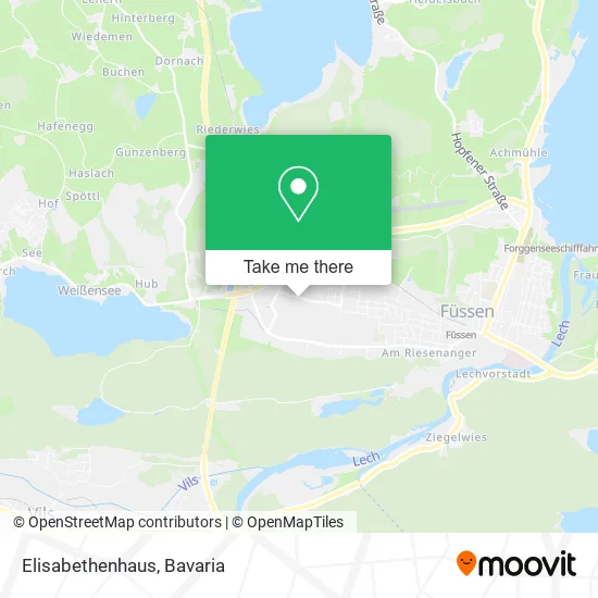 Elisabethenhaus map