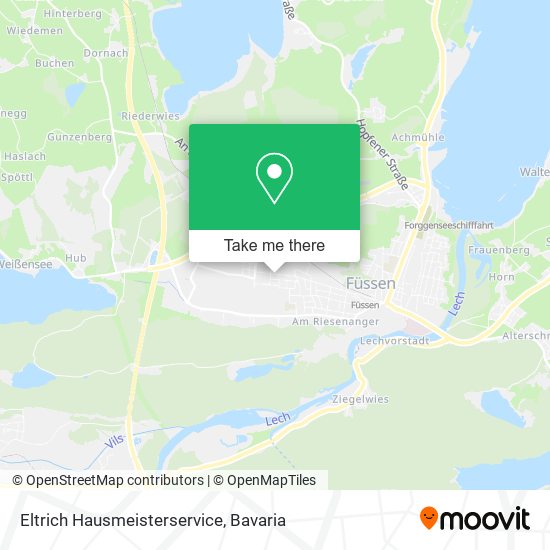 Eltrich Hausmeisterservice map