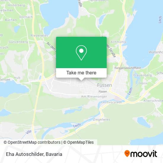 Карта Eha Autoschilder
