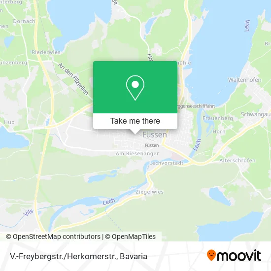 Карта V.-Freybergstr./Herkomerstr.