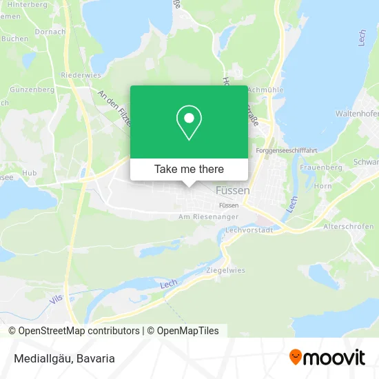 Карта Mediallgäu