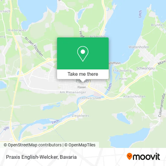 Карта Praxis English-Welcker