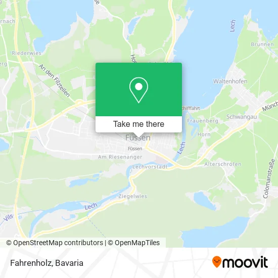 Карта Fahrenholz