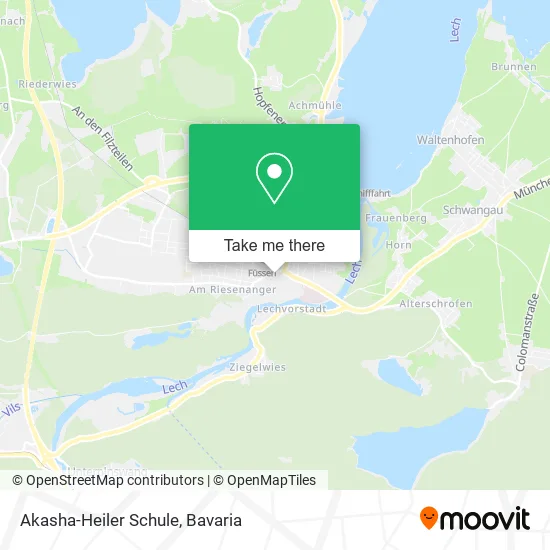Карта Akasha-Heiler Schule