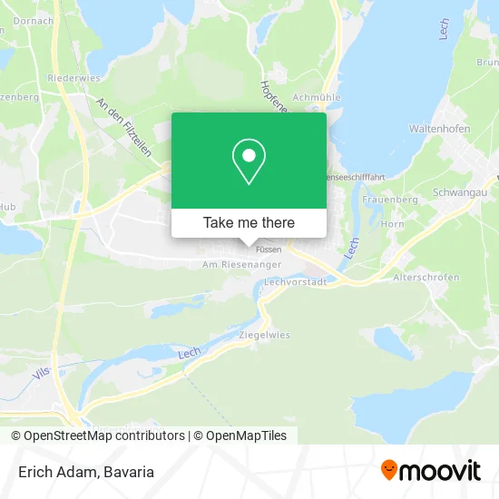 Карта Erich Adam