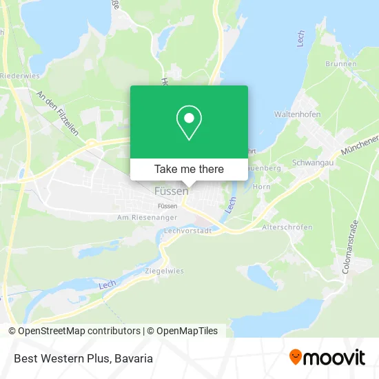Карта Best Western Plus